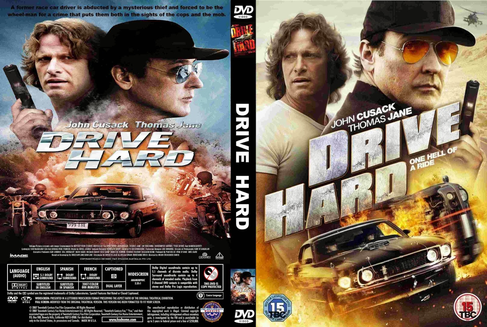 Drive Hard (2014 - Cover DVD Mo...